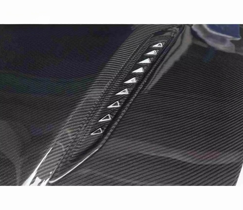 MODEL 3/Y Double-sided Carbon Fiber Engine Hood Cover Bonnet a Style for  Model 3 Y Replacement Body Kit